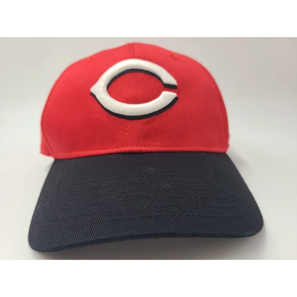 Vintage Youth Cincinnati Reds New Era Snapback Hat Cap MLB Baseball Red‎ Black